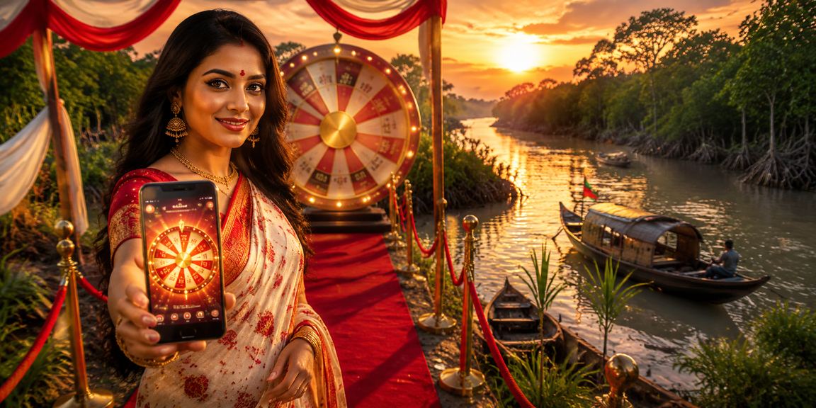খুলনায় পহেলা বৈশাখ থিমে রুলেট গেম ভাউচার
